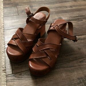 Bed Stu Paulina Heel Sandals, Size 7, excellent condition 
*Never worn